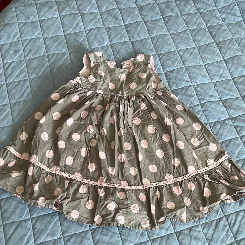 Just Gorgeous Polka Dot GirlsDress